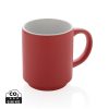 Kubek ceramiczny 180 ml P043581X red