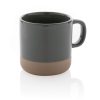 Kubek ceramiczny 360 ml P047395X szary