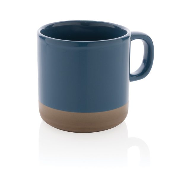 Kubek ceramiczny 360 ml P047395X niebieski