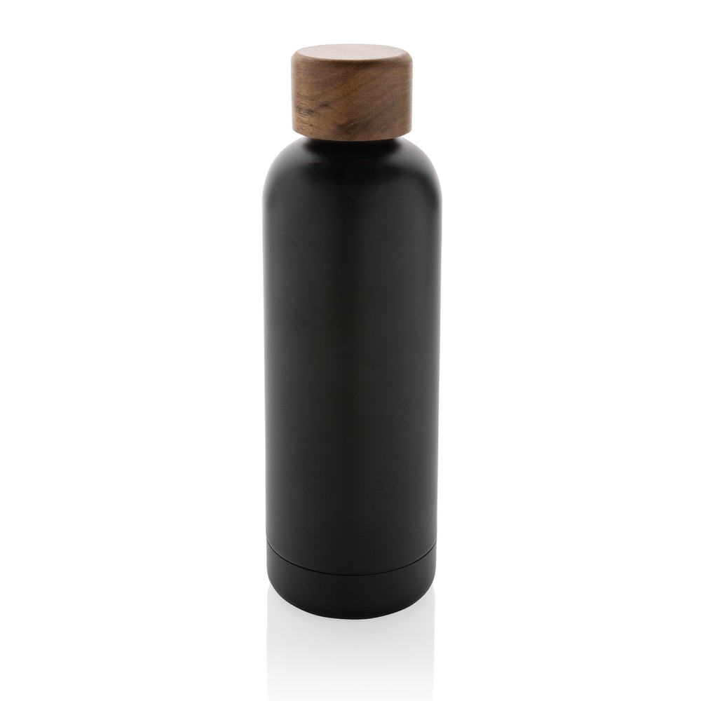 Butelka termiczna 500 ml Wood, stal nierdzewna z recyklingu P051888X AX-P435.53-W
