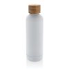 Butelka termiczna 500 ml Wood, stal nierdzewna z recyklingu P051888X biały