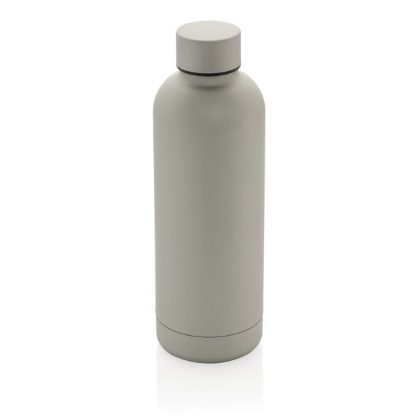 Butelka termiczna 500 ml, stal nierdzewna z recyklingu P045400X srebrny