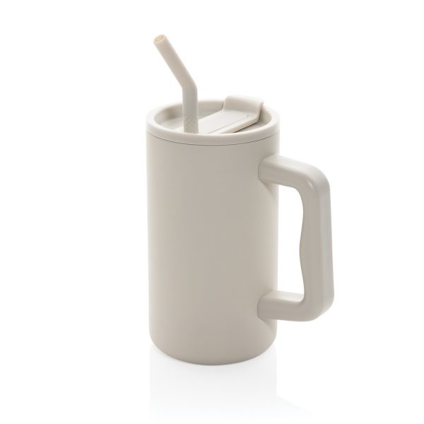 Kubek termiczny 800 ml Cube P084215X beżowy