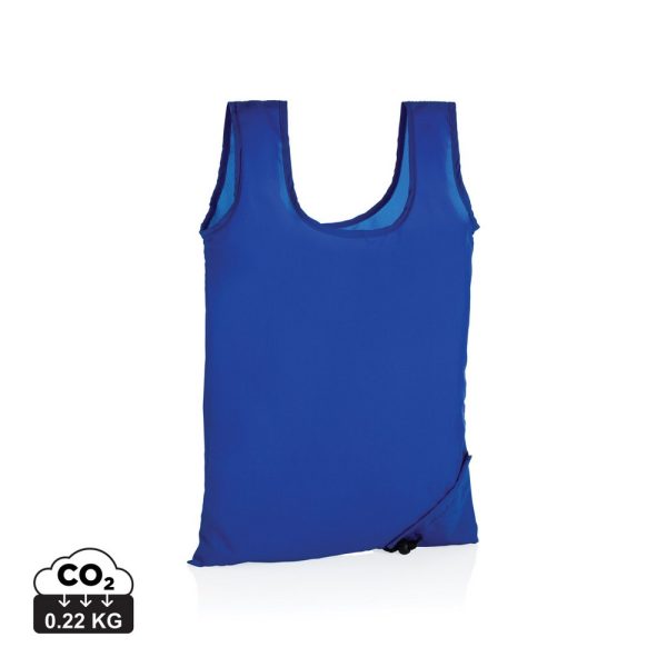 Składana torba na zakupy Impact AWARE™ rPET P010527X niebieski