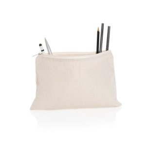 Piórnik AWARE™, niebarwiona bawełna z recyklingu P047446X AX-P820.77-W