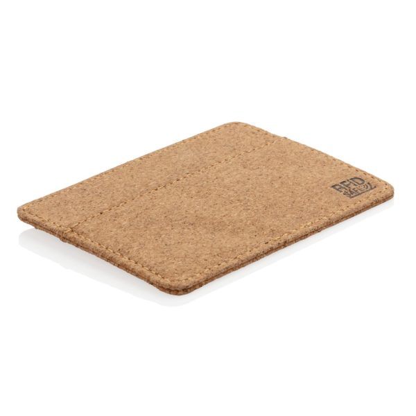 Korkowe etui na karty kredytowe, portfel, ochrona RFID P009055X