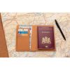 Korkowe etui na karty kredytowe i paszport, ochrona RFID P009073X