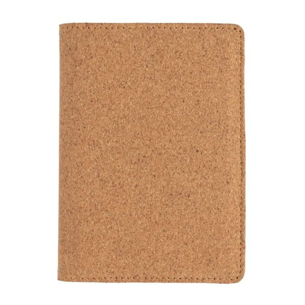 Korkowe etui na karty kredytowe i paszport, ochrona RFID P009073X