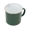 Kubek emaliowany Oldschool 500 ml P001459R zielony