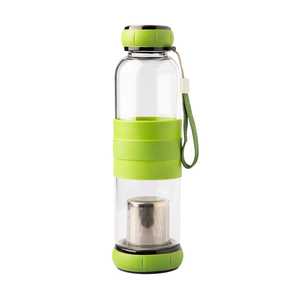 Szklana butelka z zaparzaczem do herbaty Sulmona 550 ml P001500R RO-R08268.05