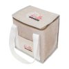 Torba izotermiczna na lunch z juty Loni P046931R