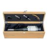 Skrzynka na wino z akcesoriami Garda P051588R