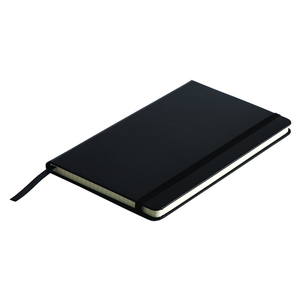 Notatnik 130x210/80k kratka Asturias P000314R czarny