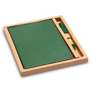 Zestaw upominkowy notes z długopisem Forest P043697R RO-R64258-W
