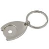 Metalowy brelok z żetonem Disc P000067R
