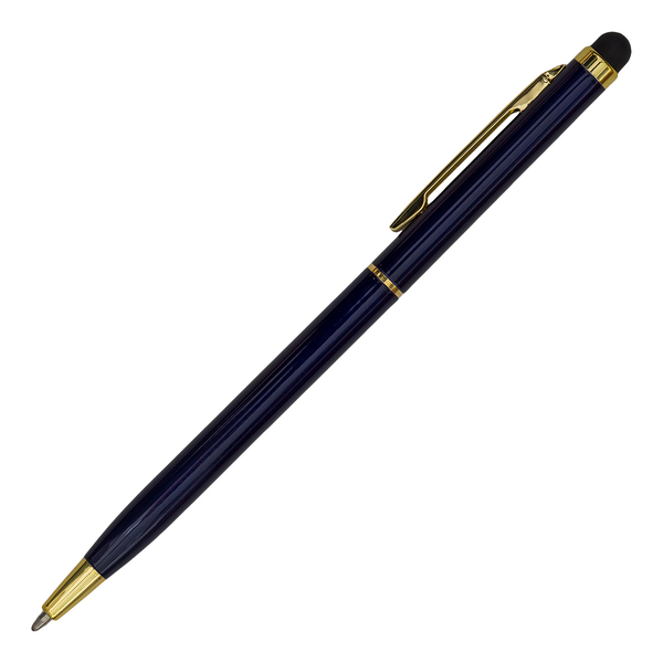 Długopis aluminiowy Touch Tip Gold P000725R granatowy