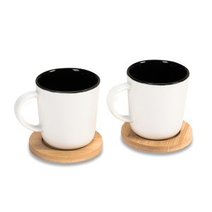 Zestaw 2 ceramicznych kubków Kerala P054507R RO-R85312.06