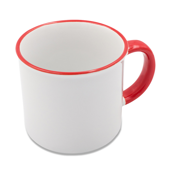 Kubek z powłoką sublimacyjną Ars 400 ml P101543R czerwony