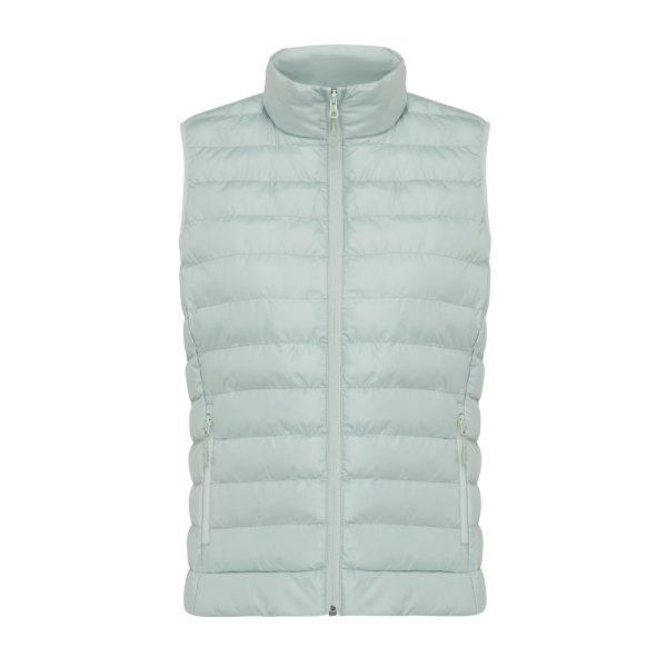 Damski bezrękawnik Iqoniq Meru, poliester z recyklingu P054696X iceberg green
