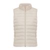 Damski bezrękawnik Iqoniq Meru, poliester z recyklingu P054696X beige