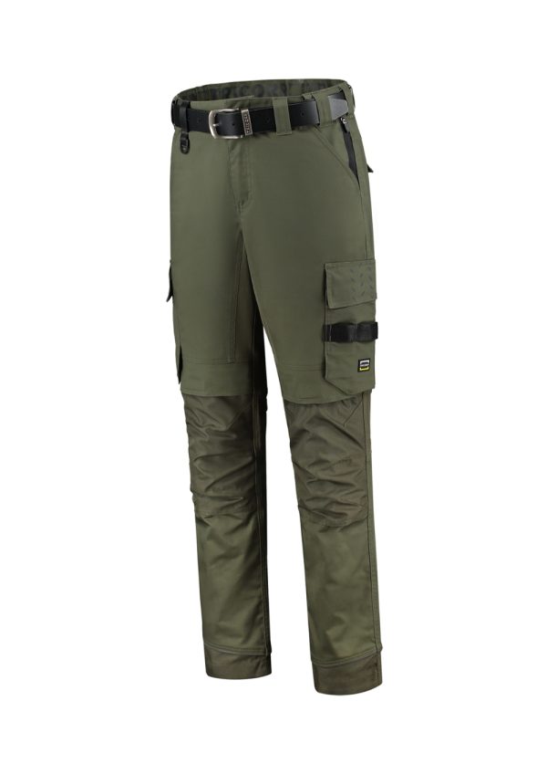 Work Pants Twill Cordura Stretch Spodnie robocze unisex P031168F army