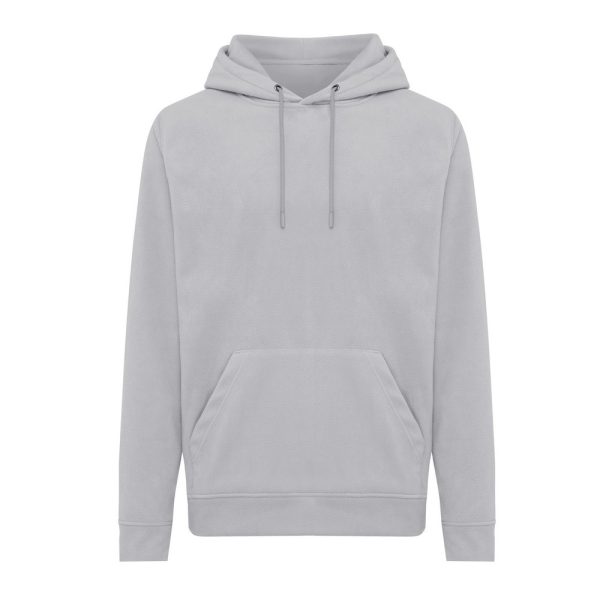 Bluza z kapturem z mikropolaru Iqoniq Trivor, RPET P054684X storm grey
