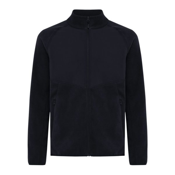 Kurtka z mikropolaru Iqoniq Talung, poliester z recyklingu P054686X black