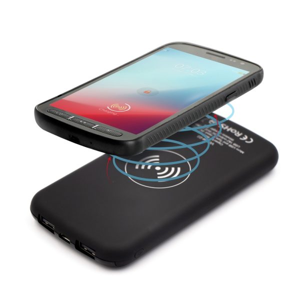 Bezprzewodowy power bank 8000 mAh Mauro Conti, ładowarka bezprzewodowa 5W | Eric P009938X
