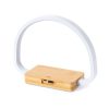 Lampka na biurko, bambusowa ładowarka bezprzewodowa 10W P043750X