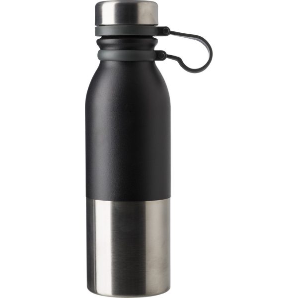 Butelka termiczna 600 ml P043496X czarny