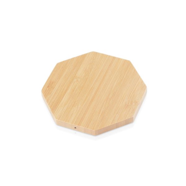 Bambusowa ładowarka bezprzewodowa 5W | Matilda P009167X