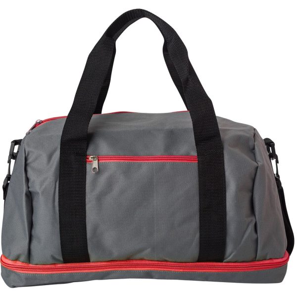Torba sportowa, podróżna P009996X czerwony