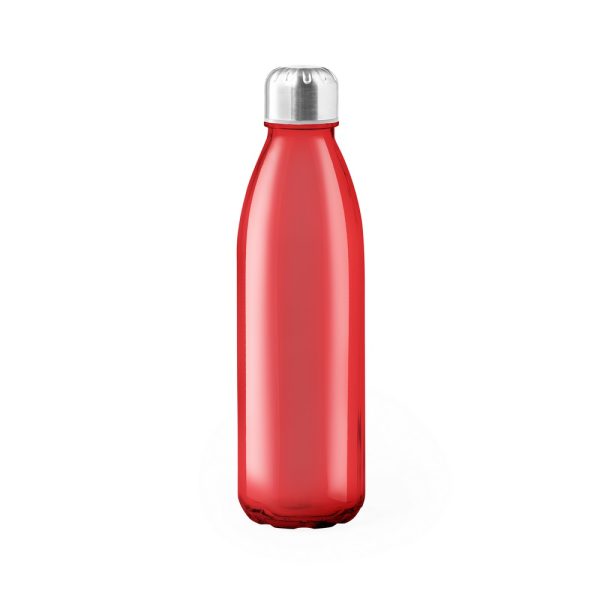 Szklana butelka 650 ml P010014X czerwony