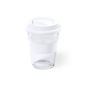Szklany kubek podróżny 350 ml P010022X AX-V0987-W