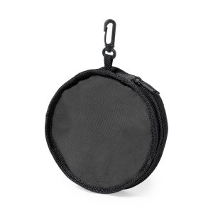 Podwójna miska dla psa RPET, składana, karabińczyk P047763X AX-V1001-W