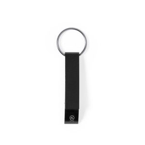 Brelok do kluczy, otwieracz do butelek z aluminium z recyklingu P047829X AX-V1102-W