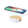 Bambusowa ładowarka bezprzewodowa 15W, stojak na telefon P047847X