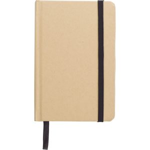 Notatnik A6 z papieru kraftowego z recyklingu P052171X AX-V1164-W