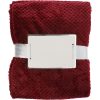 Koc polarowy P052265X burgund