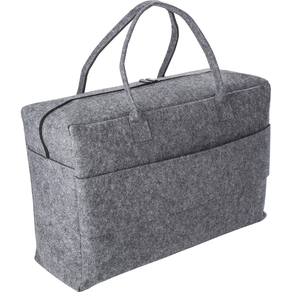 Torba sportowa, podróżna z filcu RPET P052196X AX-V1259-W