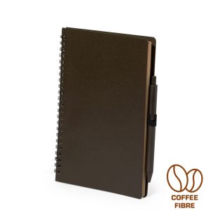 Notatnik A5 z łusek kawowych z długopisem P051819X AX-V1307-16