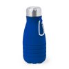 Składana butelka sportowa 550 ml z karabińczykiem P051821X niebieski
