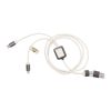 Kabel do ładowania z łusek kawowych i bawełny z recyklingu P051835X