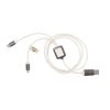Kabel do ładowania z łusek kawowych i bawełny z recyklingu P051835X