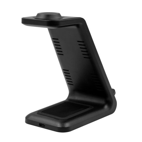 Ładowarka bezprzewodowa 15W, 3 w 1, stojak na telefon | Todd P054266X