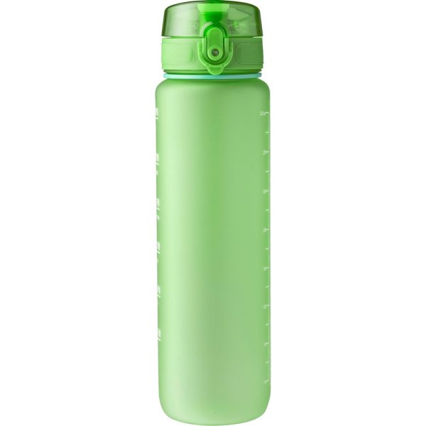 Butelka motywacyjna 1000 ml RPET P054876X zielony
