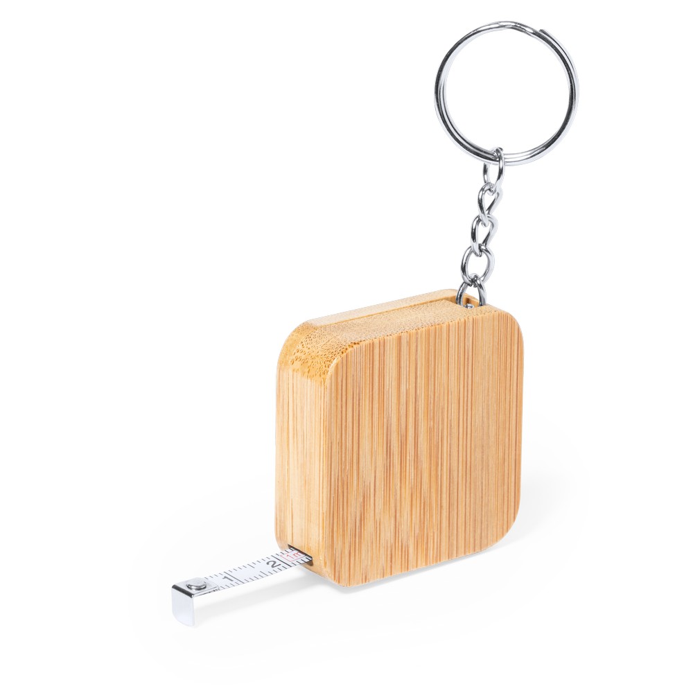 Bambusowy brelok do kluczy, miara 1m P055047X AX-V2102-17