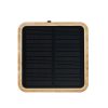 Bambusowy głośnik bezprzewodowy 3W B'RIGHT, panel słoneczny | Androwe P067095X