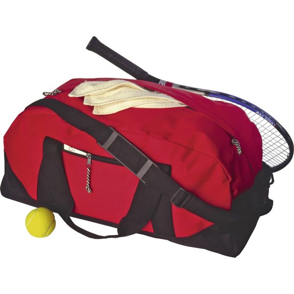 Torba sportowa, podróżna P006793X czerwony