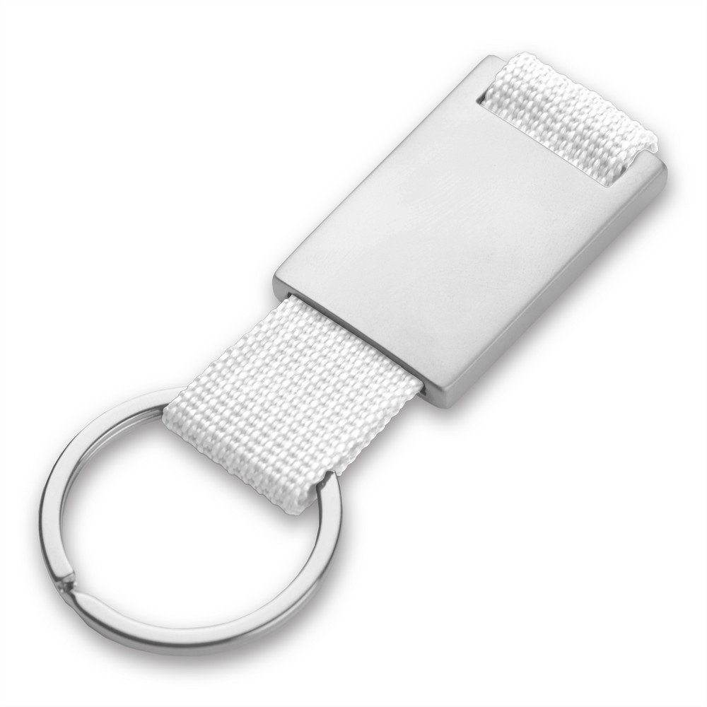 Brelok do kluczy z metalową plakietką | Preston P009083X AX-V4790-W